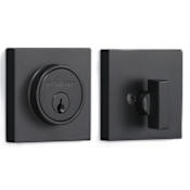 Sure-Loc Mountain Solid Brass Single Cylinder Keyed Entry Deadbolt Flat Black